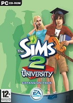 Obal-The Sims 2: University