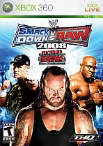 Obal-SmackDown vs. RAW 2008