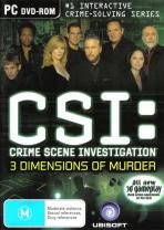 Obal-CSI: 3 Dimensions of Murder