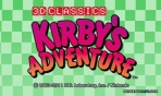 Obal-Kirbys Adventure (3D Classics)