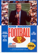 Obal-John Madden Football 92