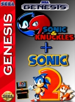 Obal-Sonic & Knuckles plus Sonic the Hedgehog 2