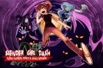 Slender Girl Dash: Scared Nightmare Pursuit in Jungle Darkness