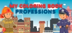Obal-My Coloring Book: Professions