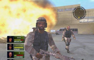 Screen ze hry Conflict: Desert Storm II: Back to Baghdad