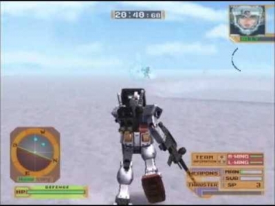 Screen ze hry Mobile Suit Gundam: Lost War Chronicles