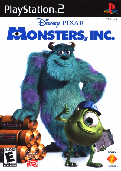 Obal hry Monsters, Inc.