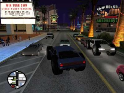 Screen ze hry Grand Theft Auto: San Andreas