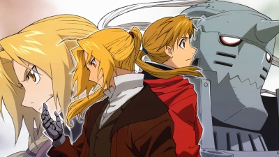 Artwork ke he Fullmetal Alchemist 2: Curse of the Crimson Elixir