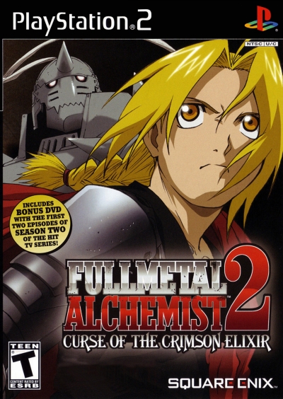 Obal hry Fullmetal Alchemist 2: Curse of the Crimson Elixir