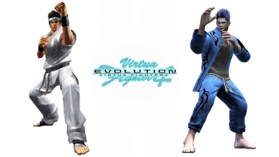 Artwork ke he Virtua Fighter 4: Evolution