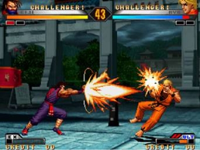 Screen ze hry King of Fighters 98 Ultimate Match