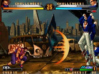 Screen ze hry King of Fighters 98 Ultimate Match