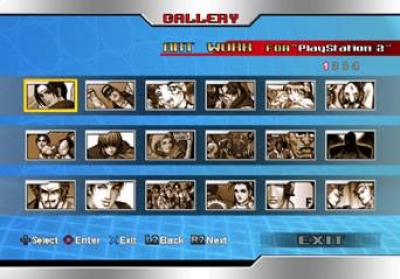 Screen ze hry King of Fighters 98 Ultimate Match