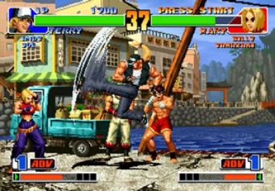 Screen ze hry King of Fighters 98 Ultimate Match