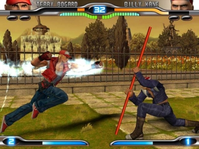 Screen ze hry King of Fighters 2006