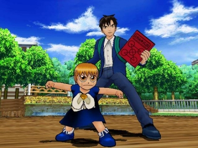 Screen ze hry Zatch Bell!: Mamodo Battles