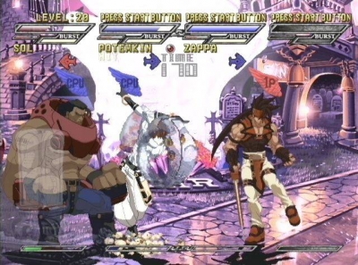 Screen ze hry Guilty Gear Isuka