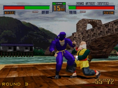 Screen ze hry Virtua Fighter 2