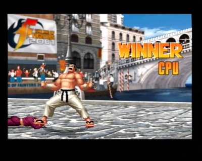 Screen ze hry King of Fighters 2000