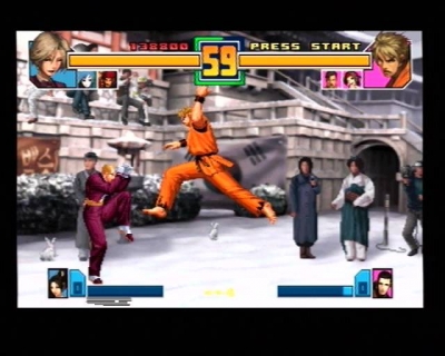 Screen ze hry King of Fighters 2000