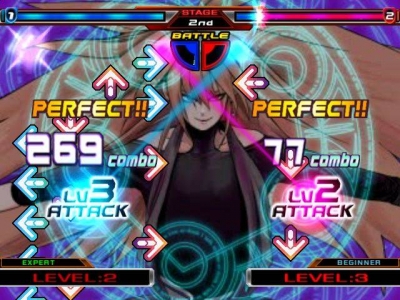 Screen ze hry Dance Dance Revolution SuperNOVA