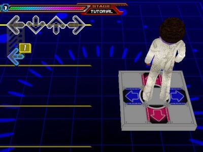 Screen ze hry Dance Dance Revolution SuperNOVA