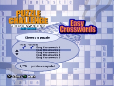 Screen ze hry Puzzle Challenge: Crosswords and More!
