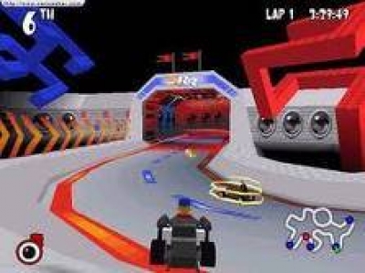 Screen ze hry LEGO Racers 2