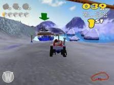 Screen ze hry LEGO Racers 2