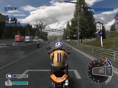 Screen ze hry Super-Bikes: Riding Challenge