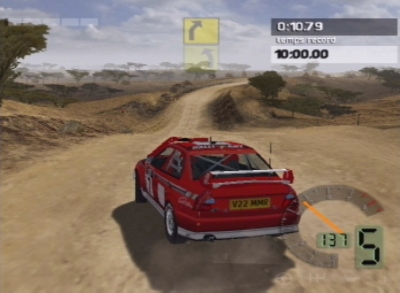 Screen ze hry WRC: World Rally Championship