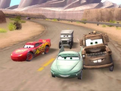 Screen ze hry Cars