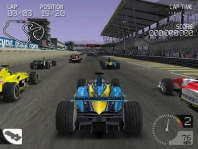 Screen ze hry Formula One 2003