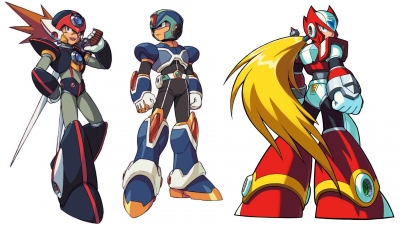 Artwork ke he Mega Man X: Command Mission