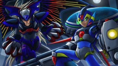 Artwork ke he Mega Man X: Command Mission