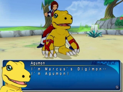 Screen ze hry Digimon World: Data Squad