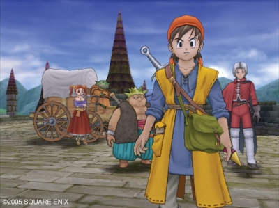 Screen ze hry Dragon Quest VIII: Journey of the Cursed King