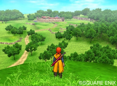 Screen ze hry Dragon Quest VIII: Journey of the Cursed King