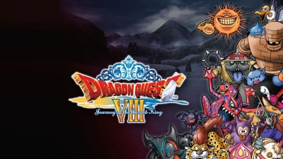 Artwork ke he Dragon Quest VIII: Journey of the Cursed King