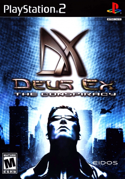 Obal hry Deus Ex: The Conspiracy