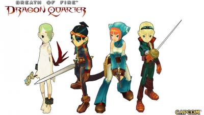 Artwork ke he Breath of Fire: Dragon Quarter