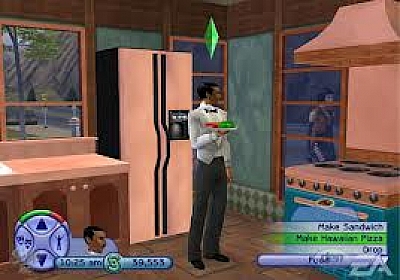 Screen ze hry The Sims 2