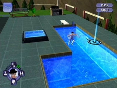 Screen ze hry Sims: Bustin Out, The