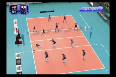 Screen ze hry Womens Volleyball Championship