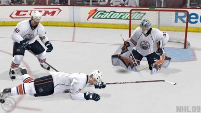 Screen ze hry NHL 09