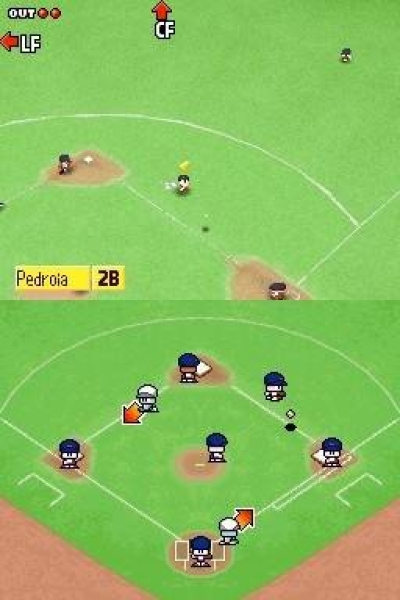 Screen ze hry MLB Power Pros 2008