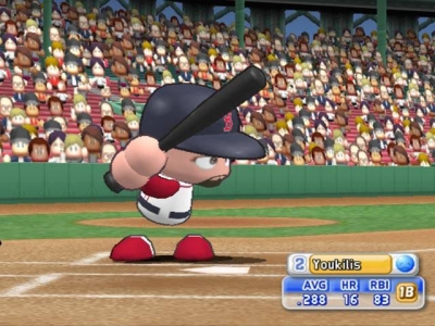 Screen ze hry MLB Power Pros 2008