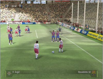 Screen ze hry FIFA Soccer 08