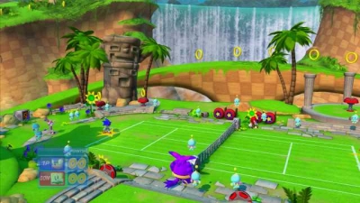 Screen ze hry SEGA Superstars Tennis